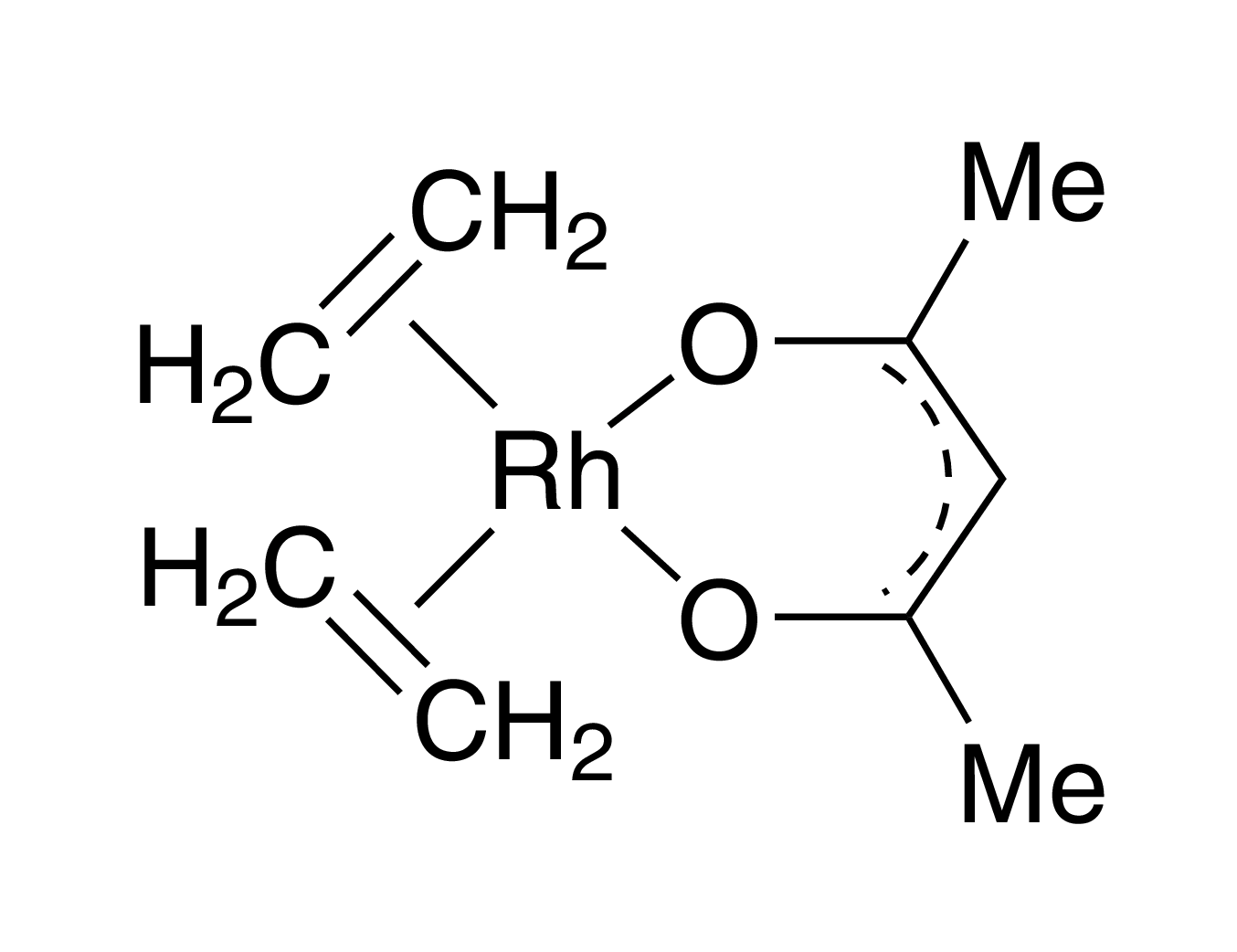 Acetylacetonatobis(ethylene)rhodium(I), 98%