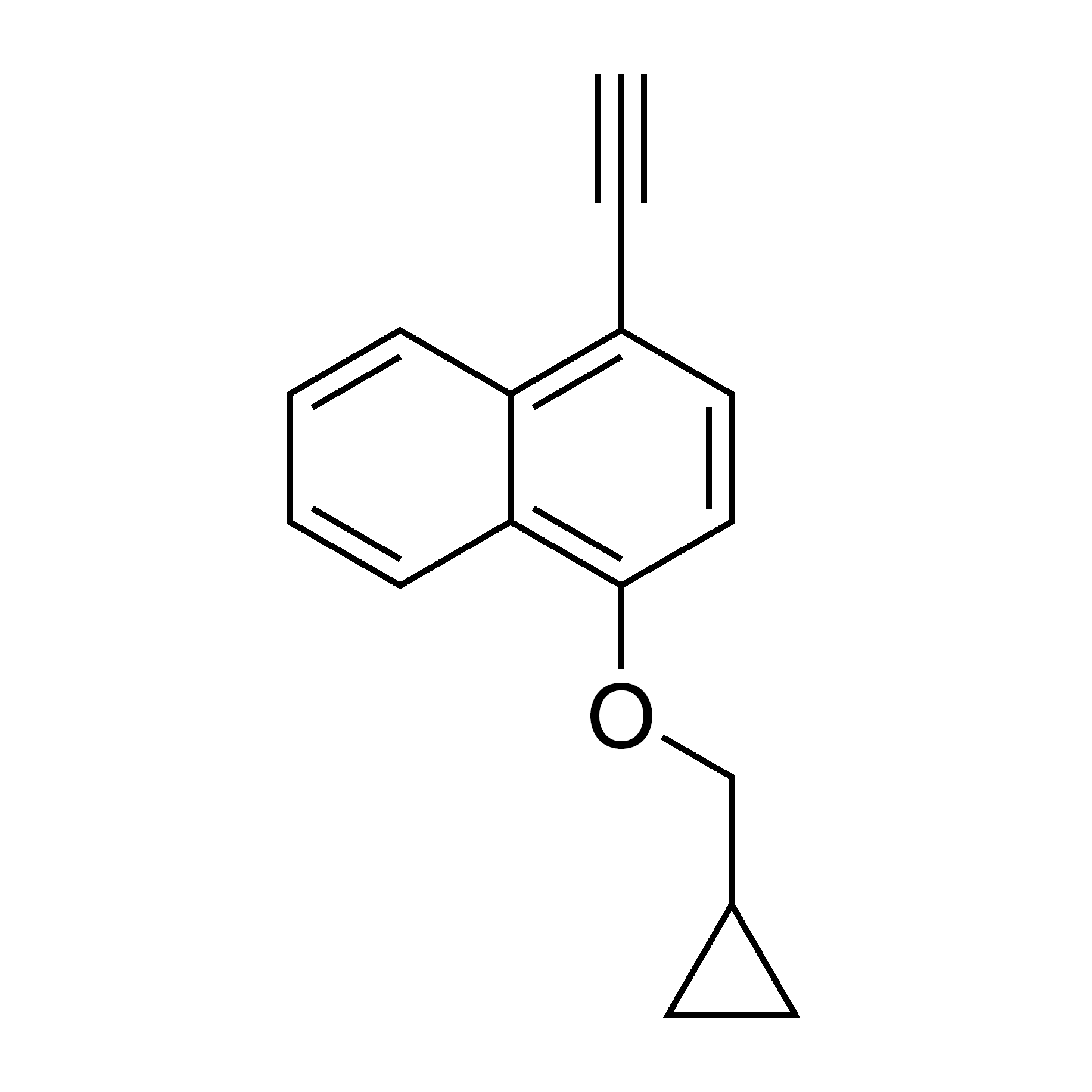 1-(Cyclopropylmethoxy)-4-ethynylnaphthalene, 95%