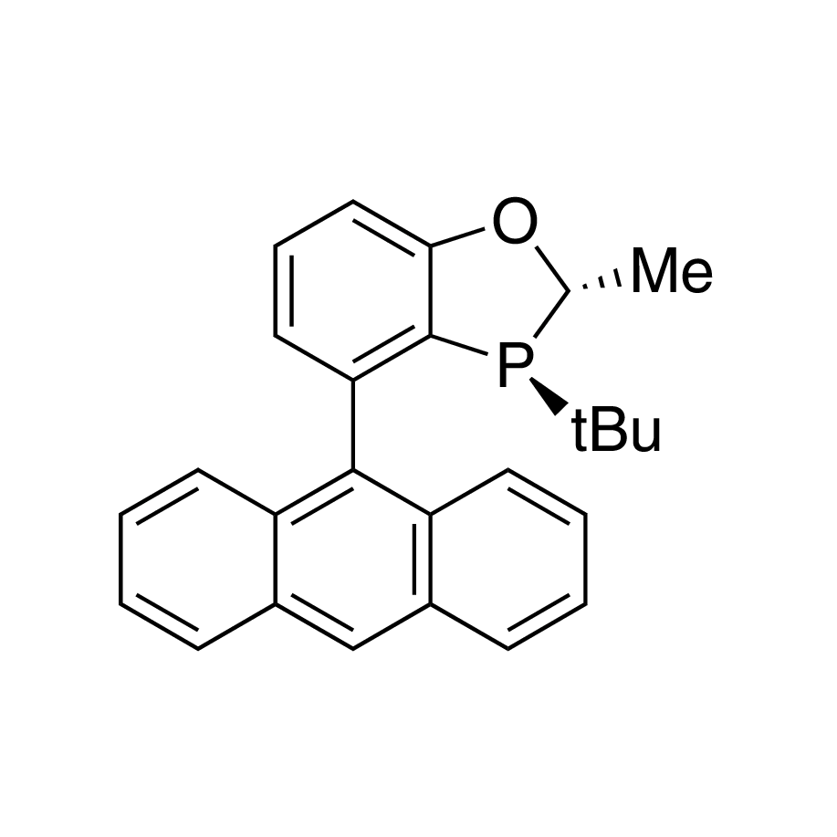 (2S,3S)-4-(Anthracen-9-yl)-3-(tert-butyl)-2-methyl-2,3-dihydrobenzo[d][1,3]oxaphosphole, 97% (>99% ee)