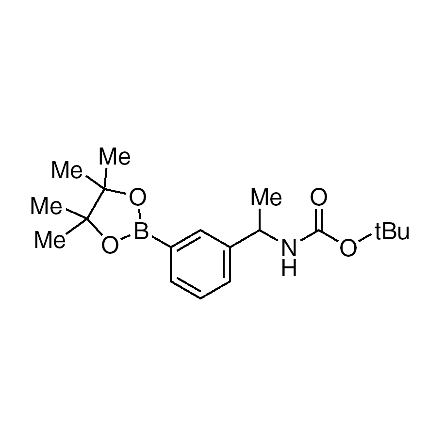 tert-Butyl N-{1-[3-(tetramethyl-1,3,2-dioxaborolan-2-yl)phenyl]ethyl}carbamate, 95%
