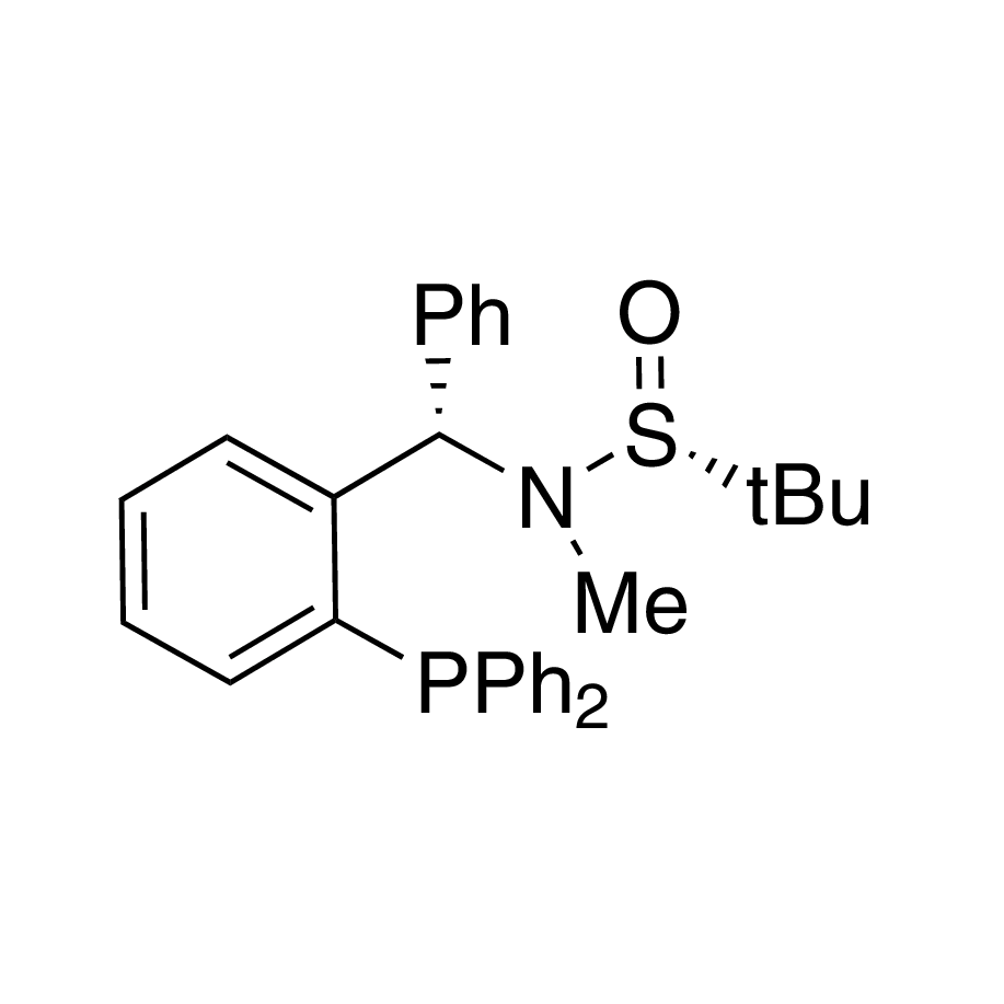 [S(R)]-N-[(S)-[2-(Diphenylphosphino)phenyl]phenylmethyl]-N,2-dimethyl-2-propanesulfinamide, 95%