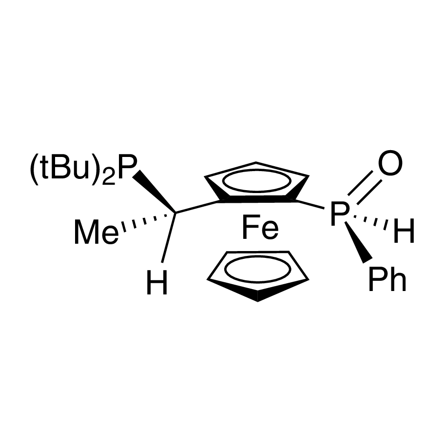 (S,R(p),S(SPO)-1-Phenylphosphinoyl)-2-[1-(di-t-butylphosphino)ethyl]ferrocene, min. 97% JoSPOphos