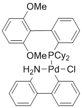 Chloro(2-dicyclohexylphosphino-2',6'-dimethoxy-1,1'-biphenyl)(2'-amino-1,1'-biphenyl-2-yl) palladium(II) min. 98% [SPhos Palladacycle Gen. 2]