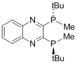 (S,S)-(+)-2,3-Bis(t-butylmethylphosphino)quinoxaline, min. 98% (S,S)-QuinoxP*