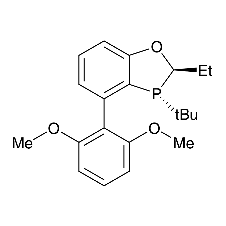(2R,3R)-3-(tert-Butyl)-4-(2,6-dimethoxyphenyl)-2-ethyl-2,3-dihydrobenzo[d][1,3]oxaphosphole, 97% (>99% ee)