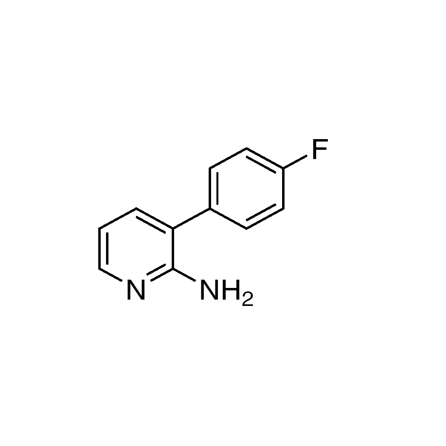 3-(4-Fluoro-phenyl)-pyridin-2-ylamine, 95%