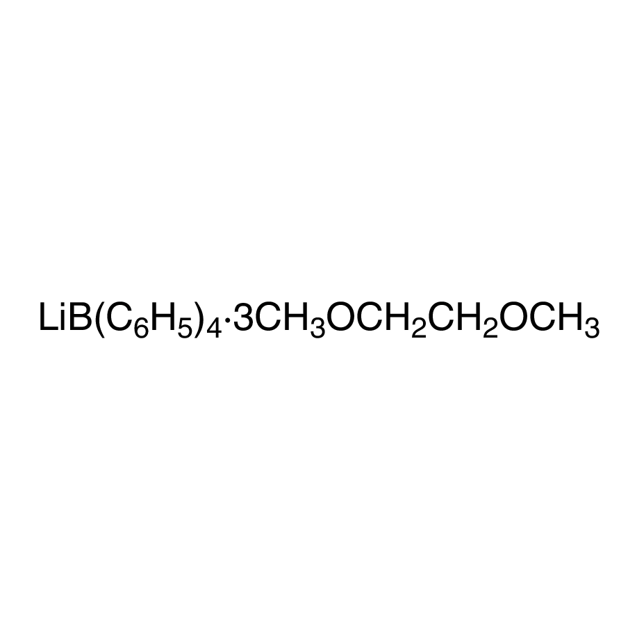 Lithium tetraphenylborate tris(1,2-dimethoxyethane)adduct, 98%