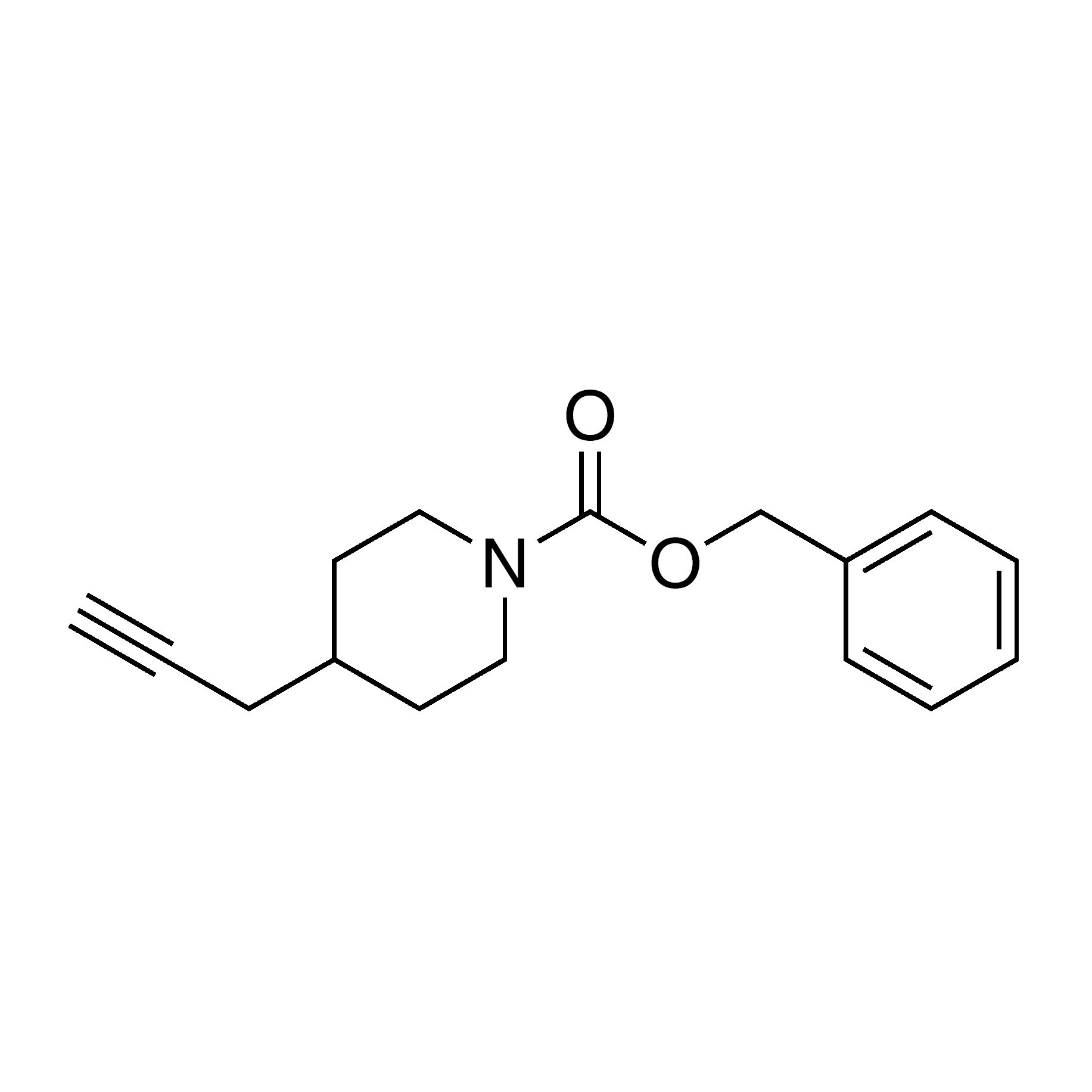 4-Prop-2-ynyl-piperidine-1-carboxylic acid benzyl ester, 95%