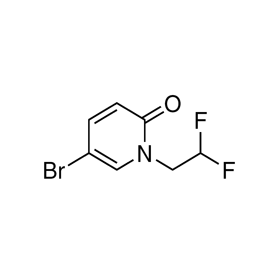 5-Bromo-1-(2,2-difluoroethyl)pyridin-2(1H)-one, 95%