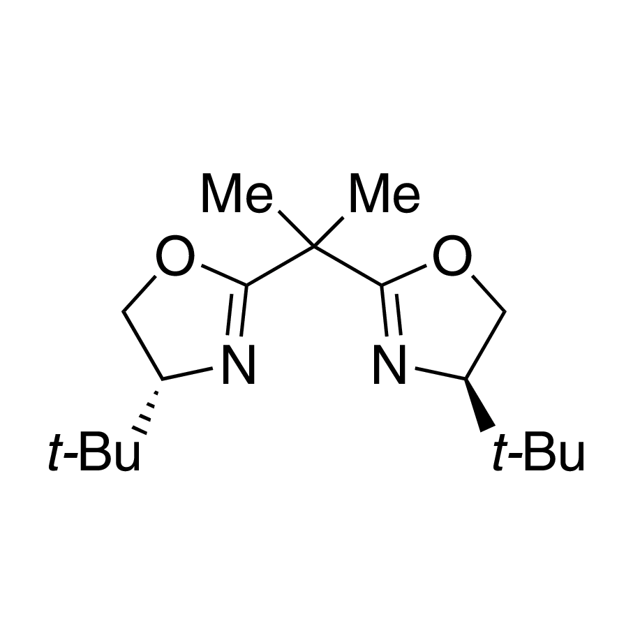 2,2-Bis[(4R)-4-tert-butyl-2-oxazolin-2-yl]propane, 98%, (99% ee)