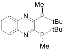 (R,R)-(-)-2,3-Bis(t-butylmethylphosphino)quinoxaline, min. 98% (R,R)-QuinoxP*