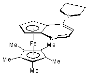 (R)-(+)-4-Pyrrolidinopyrindinyl(pentamethylcyclopentadienyl)iron, min. 98% (R)-PPY*