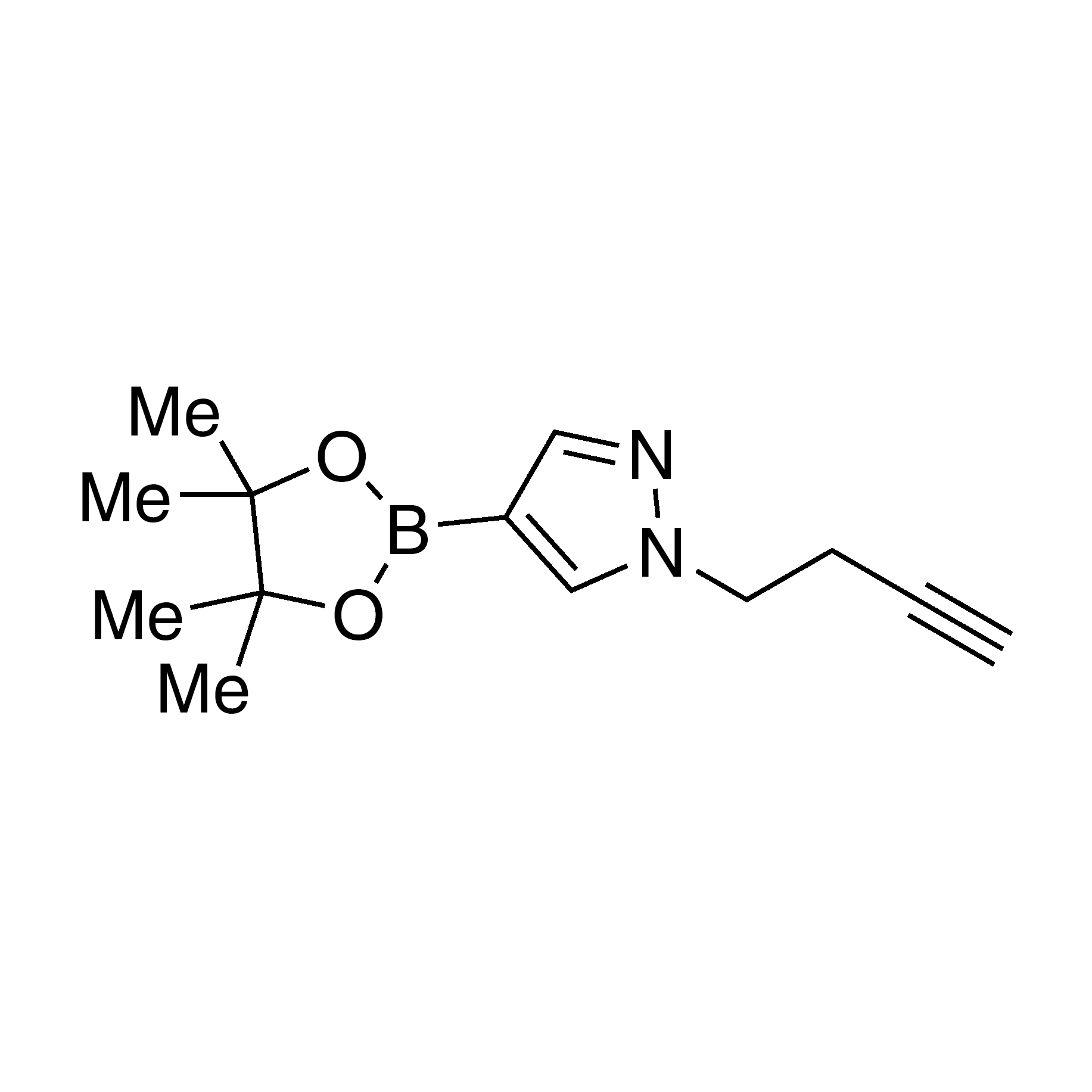 1-But-3-ynyl-4-(4,4,5,5-tetramethyl-[1,3,2]dioxaborolan-2-yl)-1H-pyrazole, 95%
