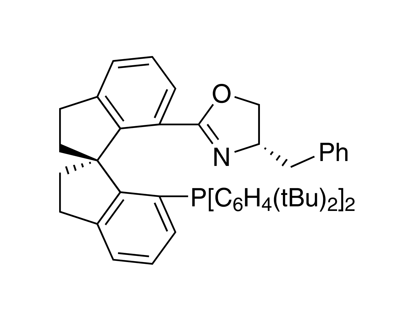 (R)-(+)-7’-[4(S)-(Benzyl)oxazol-2-yl]-7-di(3,5-di-t-butylphenyl)phosphino-2,2’,3,3’-tetrahydro-1,1’-spirobiindane, min. 97% (Ra,S)-DTB-Bn-SIPHOX