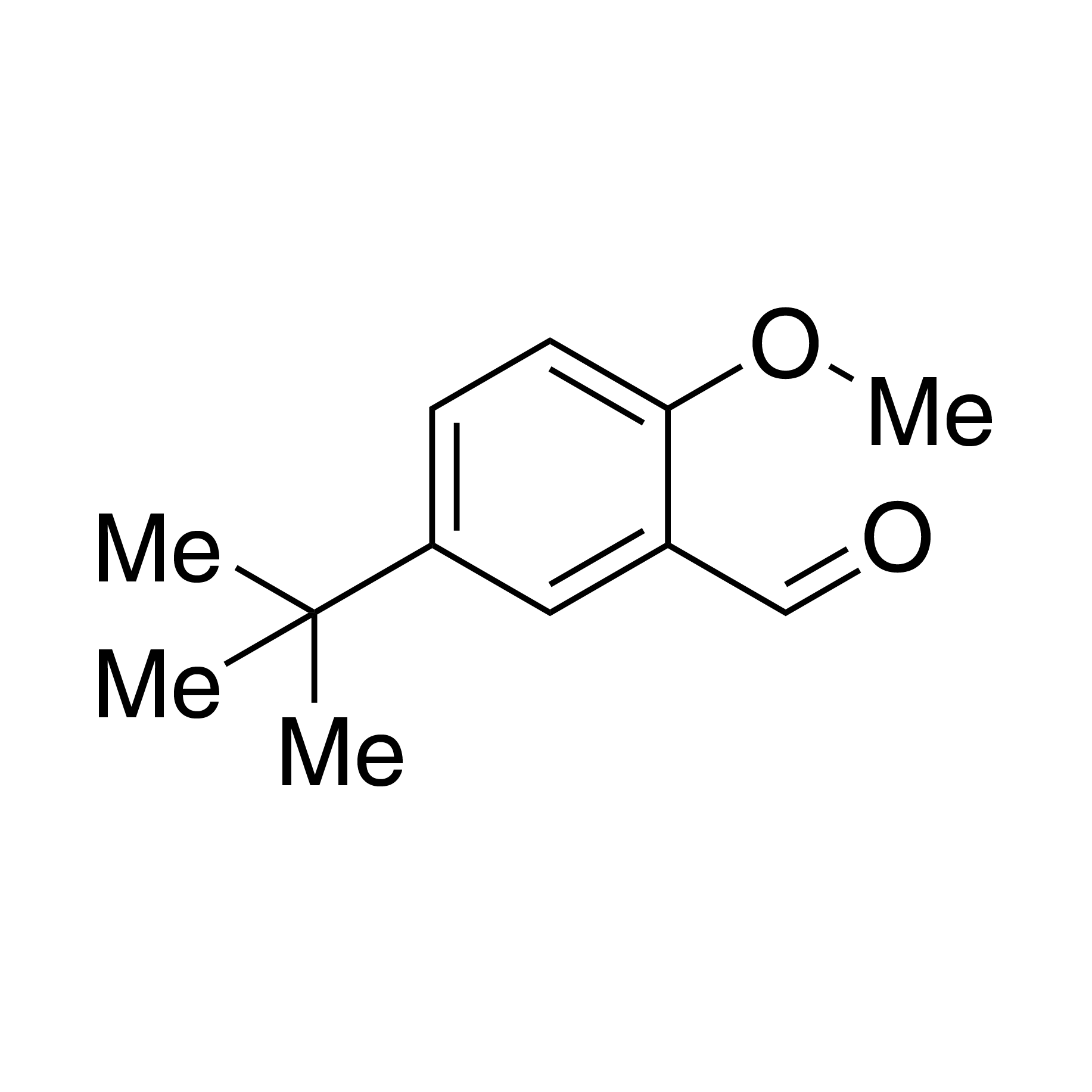 2-Methoxy-5-(2'-methylprop-2- yl)benzaldehyde, min. 99%
