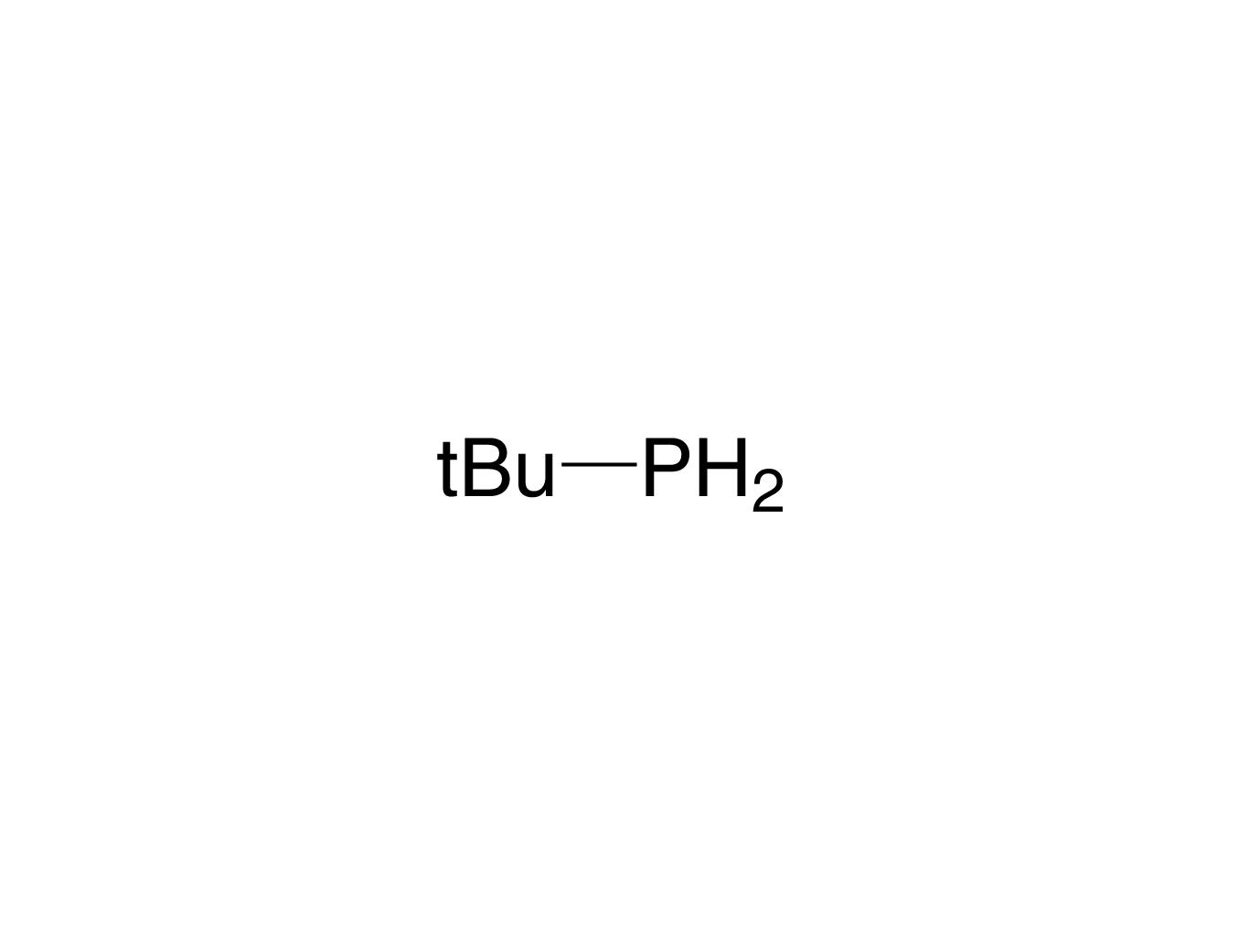 t-Butylphosphine, min. 95% TBP