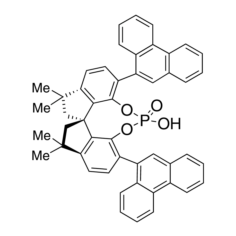 (11aS)-10,11,12,13-Tetrahydro-10,10,13,13-tetramethyl-5-hydroxy-3,7-di-9-phenanthrenyl-5-oxide-diindeno[7,1-de:1',7'-fg][1,3,2]dioxaphosphocin, 98%, (99% ee)