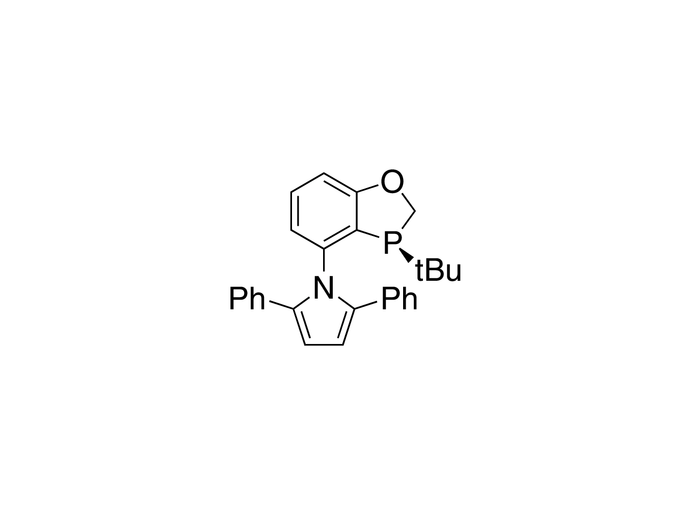 (S)-1-(3-(tert-Butyl)-2,3-dihydrobenzo[d][1,3]oxaphosphol-4-yl)-2,5-diphenyl-1H-pyrrole, 97% (>99% ee)
