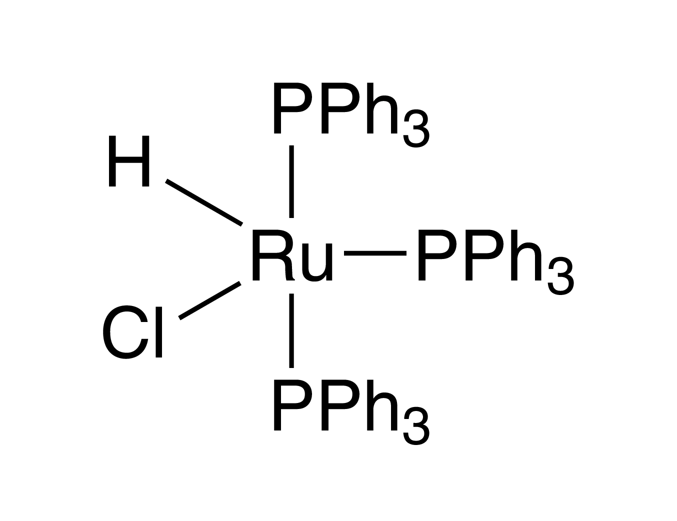 Chlorohydridotris(triphenylphosphine)ruthenium(II) toluene adduct, 98%
