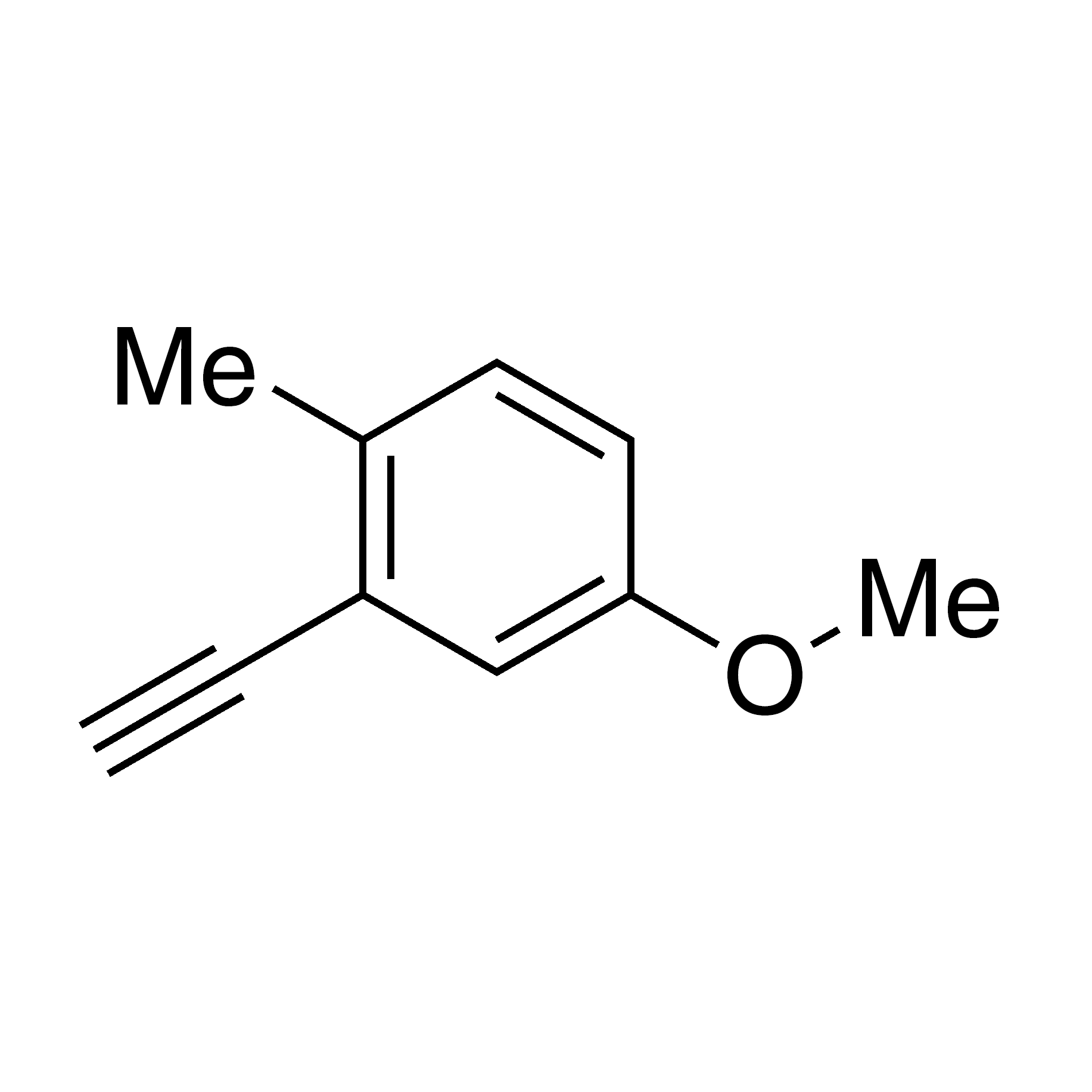 2-Ethynyl-4-methoxy-1-methylbenzene, 95%