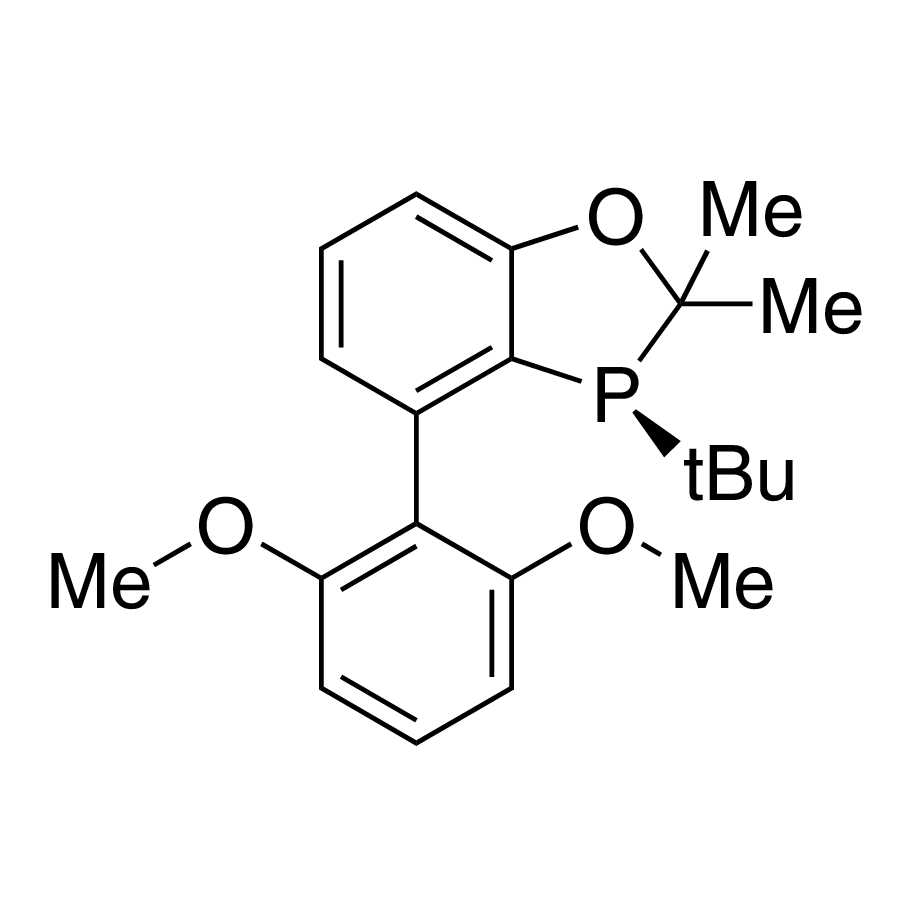 (S)-3-(tert-Butyl)-4-(2,6-dimethoxyphenyl)-2,2-dimethyl-2,3-dihydrobenzo[d][1,3]oxaphosphole, 97% (>99% ee)