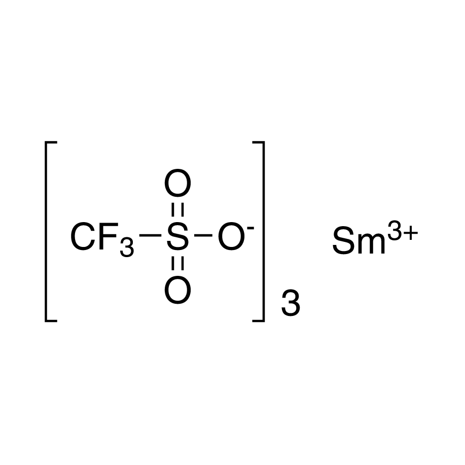 Samarium(III) trifluoromethanesulfonate, min. 98% (Samarium triflate)