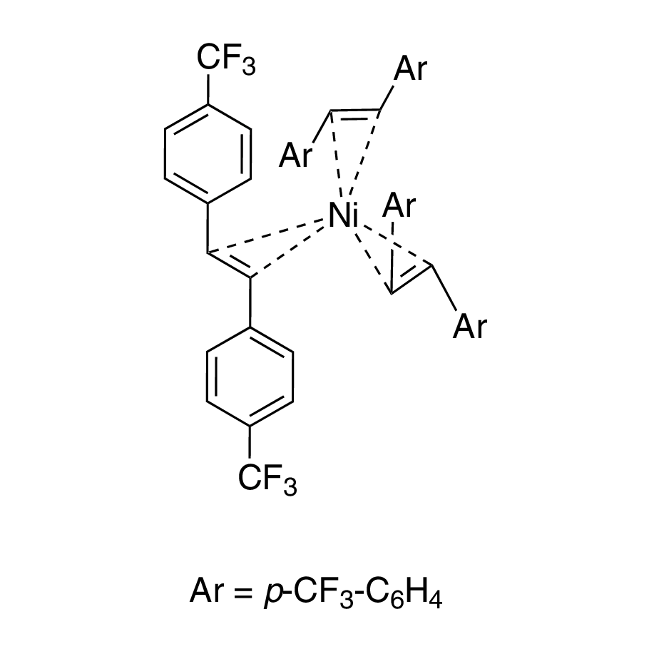 Tris(trans-1,2-bis(4-(trifluoromethyl)phenyl)ethene)nickel(0), min. 97%