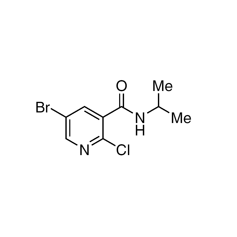 5-Bromo-2-chloro-N-(propan-2-yl)pyridine-3-carboxamide, 95%