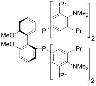 (S)-(+)-2,2'-Bis[di(3,5-di-i-propyl-4-dimethylaminophenyl)phosphino]-6,6'-dimethoxy-1,1'-biphenyl, min. 97%