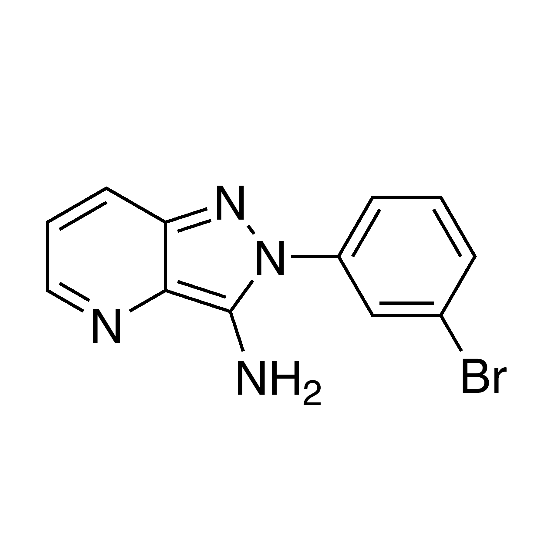 2-(3-Bromo-phenyl)-2H-pyrazolo[4,3-b]pyridin-3-ylamine, 95%
