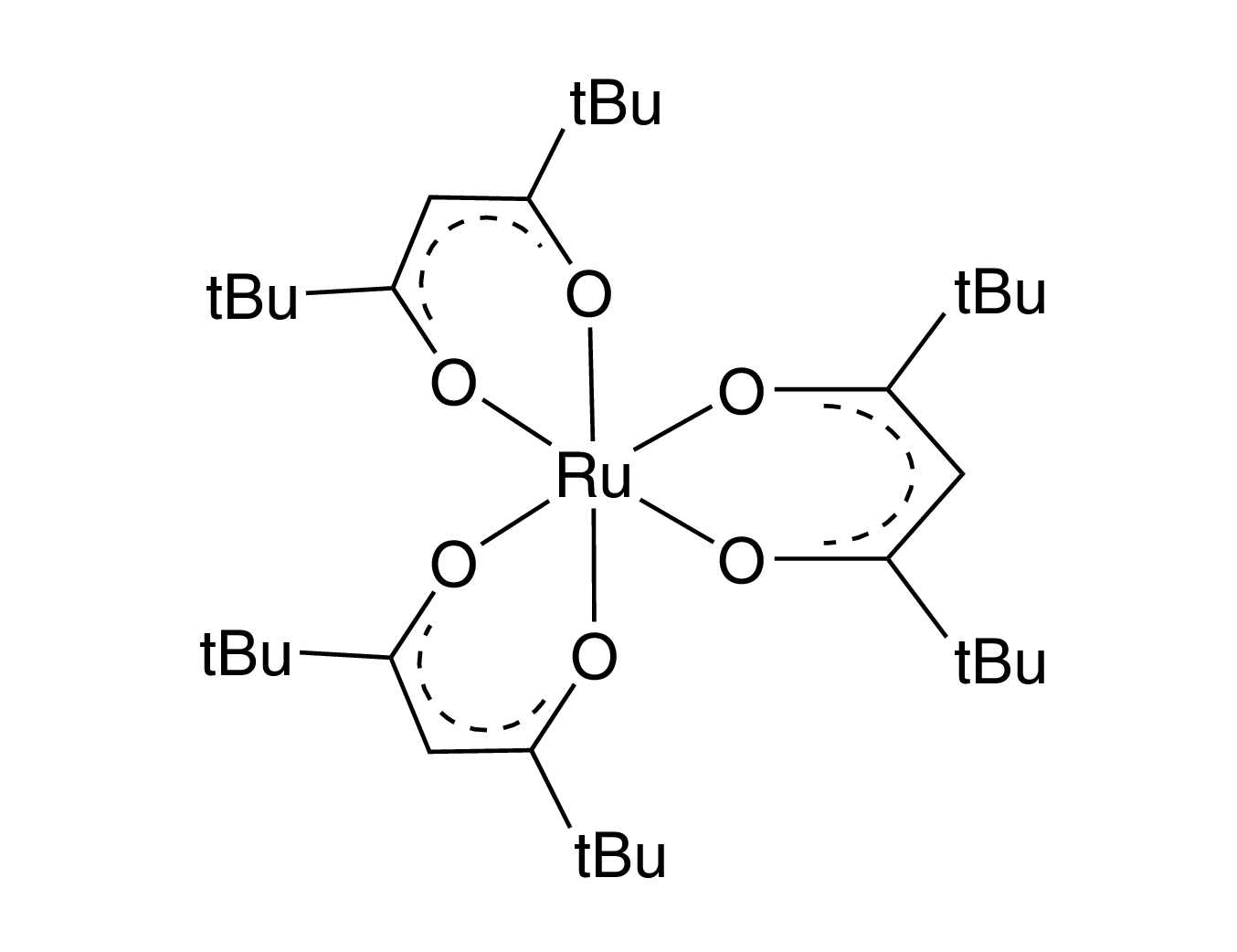 Tris(2,2,6,6-tetramethyl-3,5-heptanedionato)ruthenium(III), 99% (99.9%-Ru) [Ru(TMHD)₃]