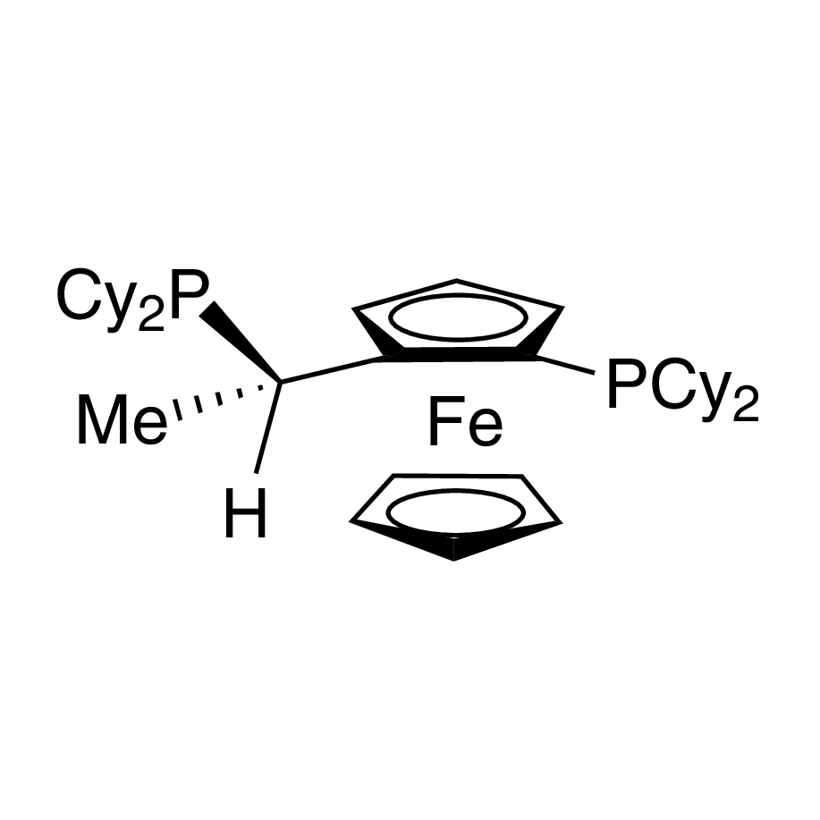 (S)-(+)-1-[(R)-2-(Dicyclohexylphosphino)ferrocenyl]ethyldicyclohexylphosphine, min. 97%