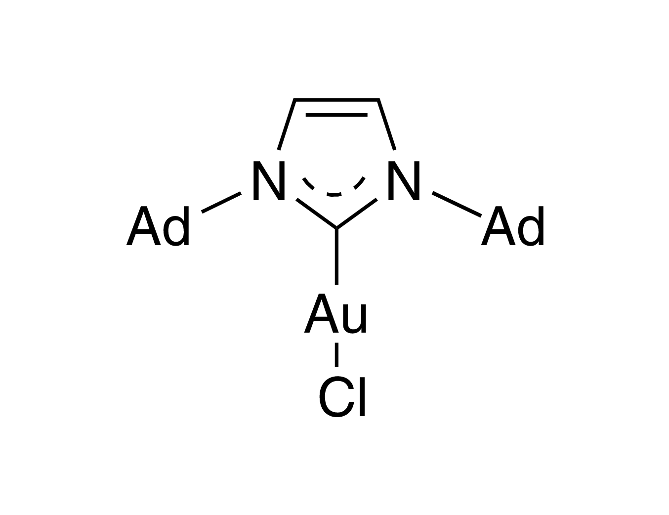 Chloro[1,3-bis(adamantyl)2H-imidazol-2-ylidene]gold(I), 98%