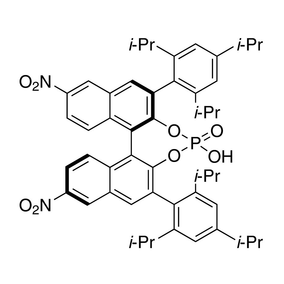 (11bR)-4-Hydroxy-9,14-dinitro-2,6-bis[2,4,6-tris(1-methylethyl)phenyl]-4-oxide-Dinaphtho[2,1-d:1',2'-f][1,3,2]dioxaphosphepin, 98%
