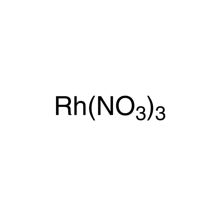 Rhodium(III) nitrate, solution in water (10% Rh)