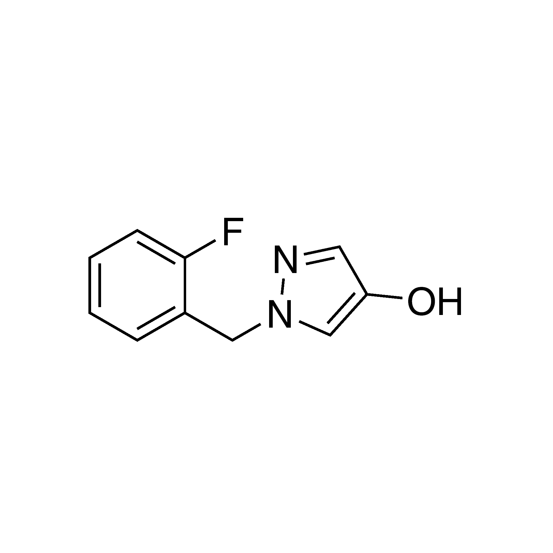 1-[(2-Fluorophenyl)methyl]-1H-pyrazol-4-ol, 95%