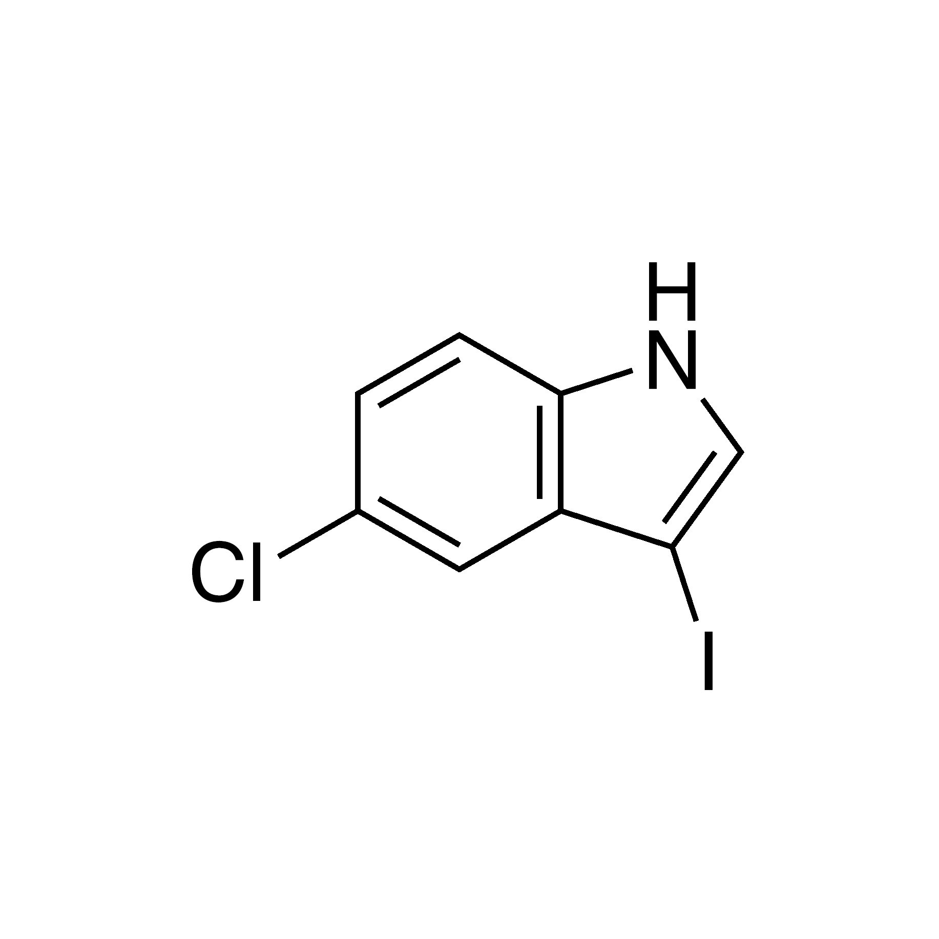 5-Chloro-3-iodo-1H-indole, 95%
