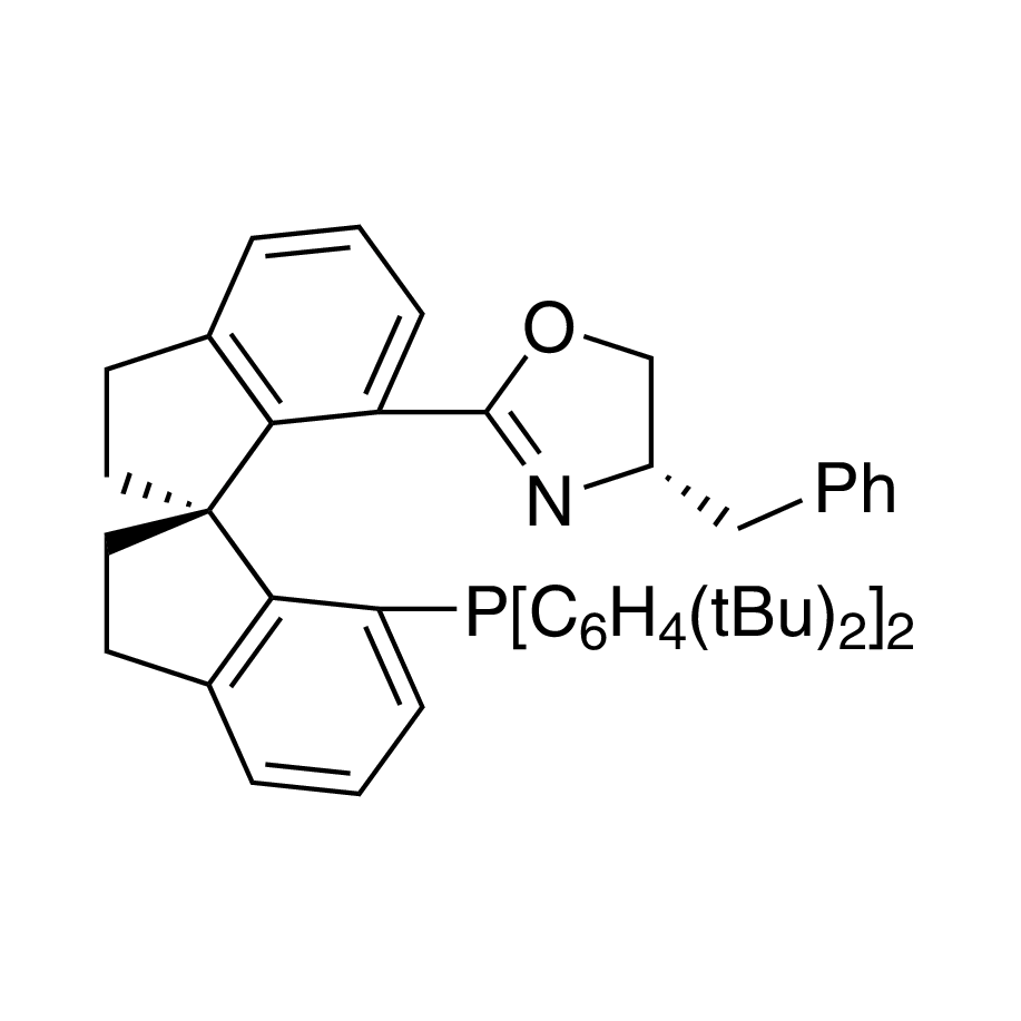 (S)-(-)-7’-[4(S)-(Benzyl)oxazol-2-yl]-7-di(3,5-di-t-butylphenyl)phosphino-2,2’,3,3’-tetrahydro-1,1’-spirobiindane, min. 97%  (Sa,S)-DTB-Bn-SIPHOX