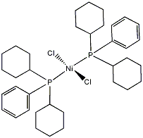 trans-Bis(dicyclohexylphenyl­phosphino)nickel(II) chloride, 99%