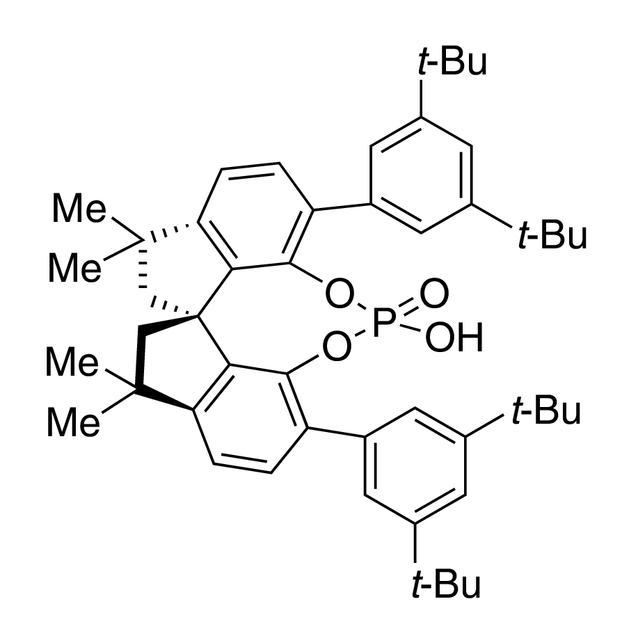 (11aS)-3,7-Bis[3,5-bis(tert-butyl)phenyl]-10,11,12,13-tetrahydro-10,10,13,13-tetramethyl-5-hydroxy-5-oxide-diindeno[7,1-de:1',7'-fg][1,3,2]dioxaphosphocin, 98%, (99% ee)