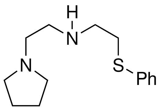 2-(Phenylthio)-N-[2-(pyrrolidin-1-yl)ethyl]ethan-1-amine