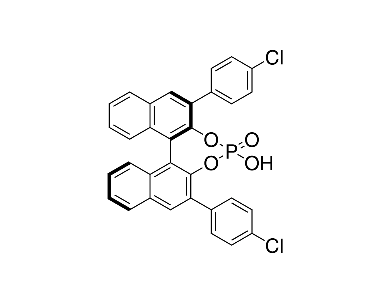 (11bR)-2,6-Bis(4-chlorophenyl)-4-hydroxy-4-oxide-dinaphtho[2,1-d:1',2'-f][1,3,2]dioxaphosphepin, 98% (99% ee)