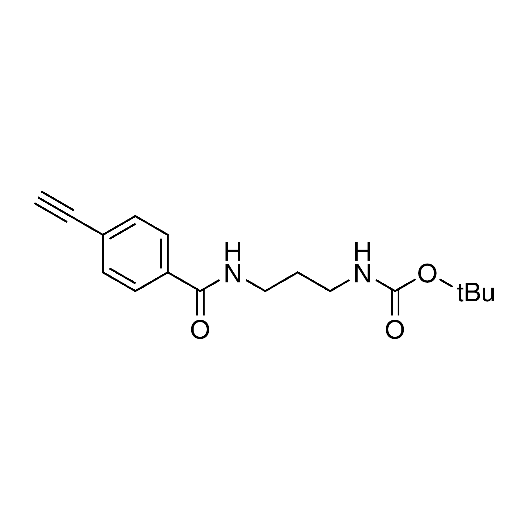 tert-Butyl (3-(4-ethynylbenzamido)propyl)carbamate, 95%