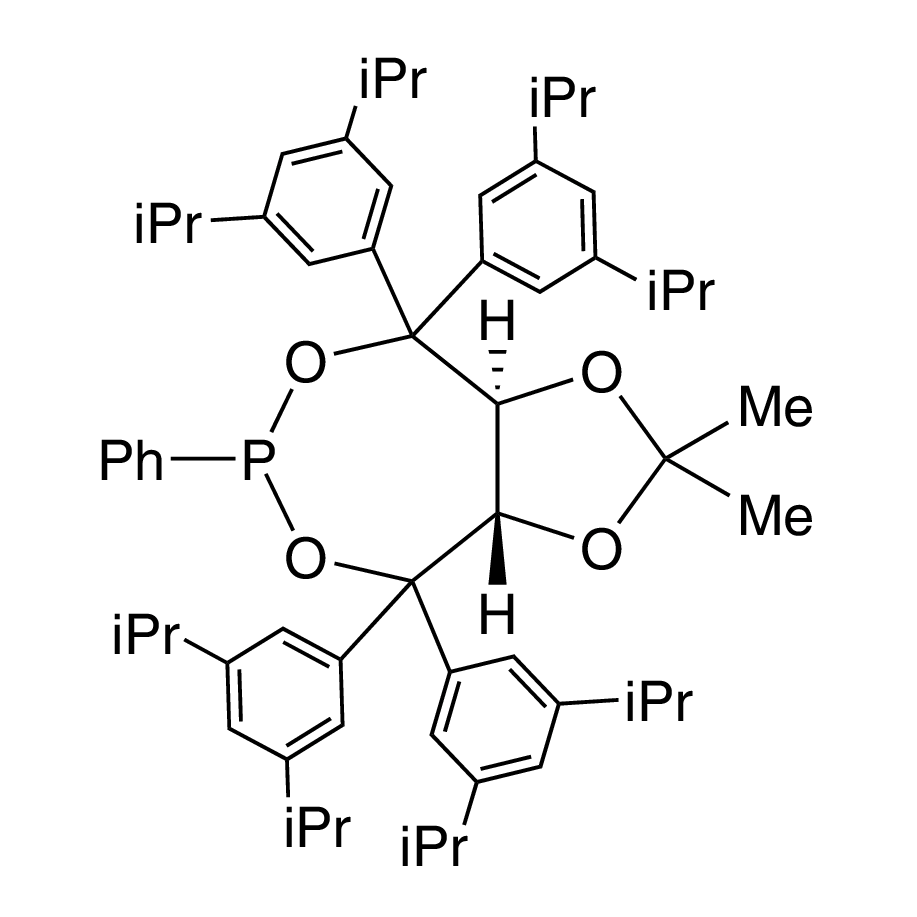 (3aS,8aS)-(+)-4,4,8,8-Tetrakis(3,5-di-i-propylphenyl)tetrahydro-2,2-dimethyl-6-phenyl-1,3-dioxolo[4,5-e]dioxaphosphepin