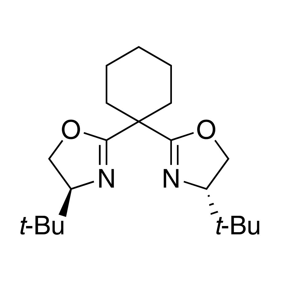 (4S,4'S)-2,2'-Cyclohexylidenebis[4-tert-butyl-4,5-dihydrooxazole], 98%, (99% ee)