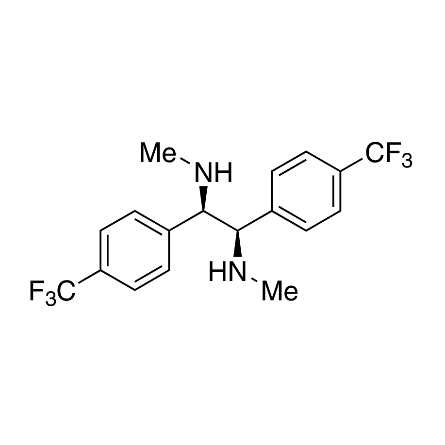 (1R,2R)-N1,N2-dimethyl-1,2-bis(4-(trifluoromethyl)phenyl)ethane-1,2-diamine, min. 97% (>99% ee)