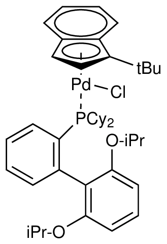 Chloro(1-t-butylindenyl)[2-(dicyclohexylphosphino)-2',6'-di-i-propoxy-1,1'-biphenyl]palladium(II)