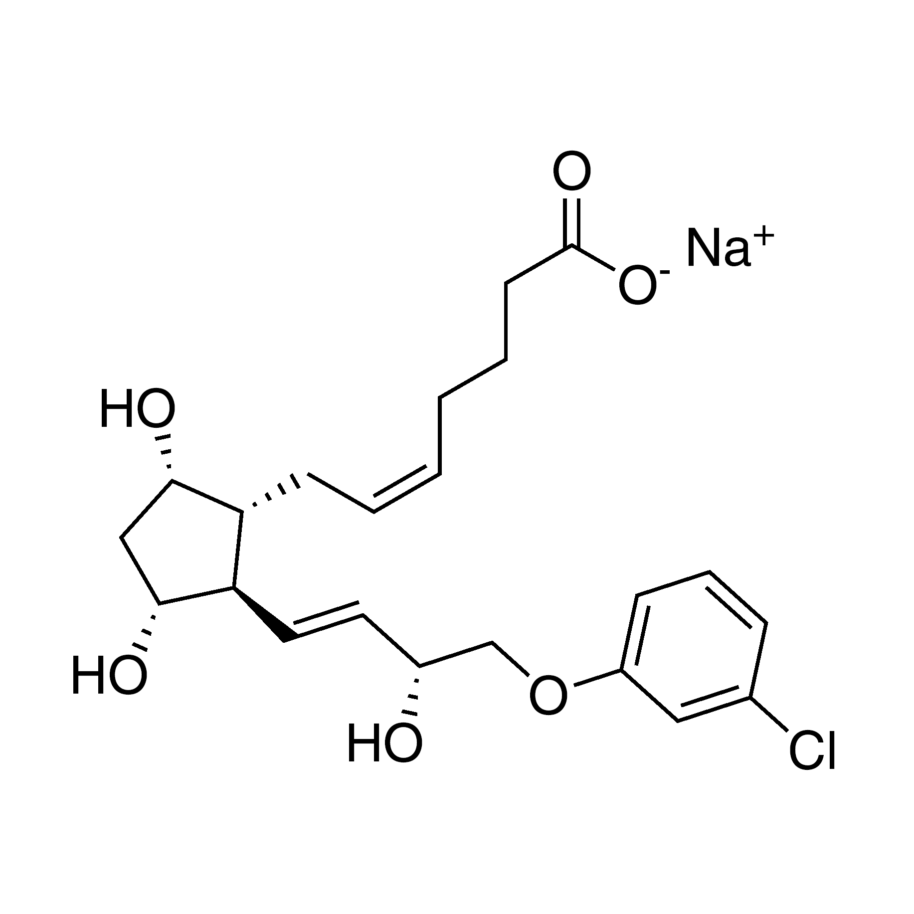 (+)-Cloprostenol Sodium Salt, min. 98%