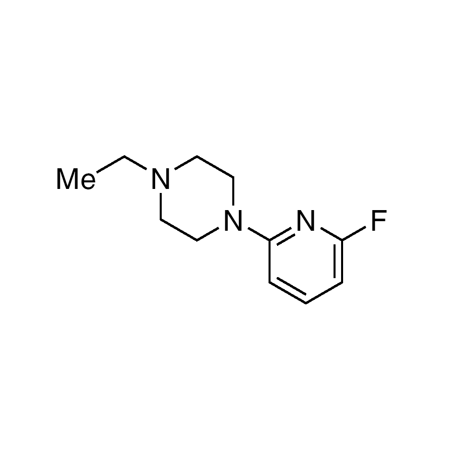 1-Ethyl-4-(6-fluoropyridin-2-yl)piperazine, 95%