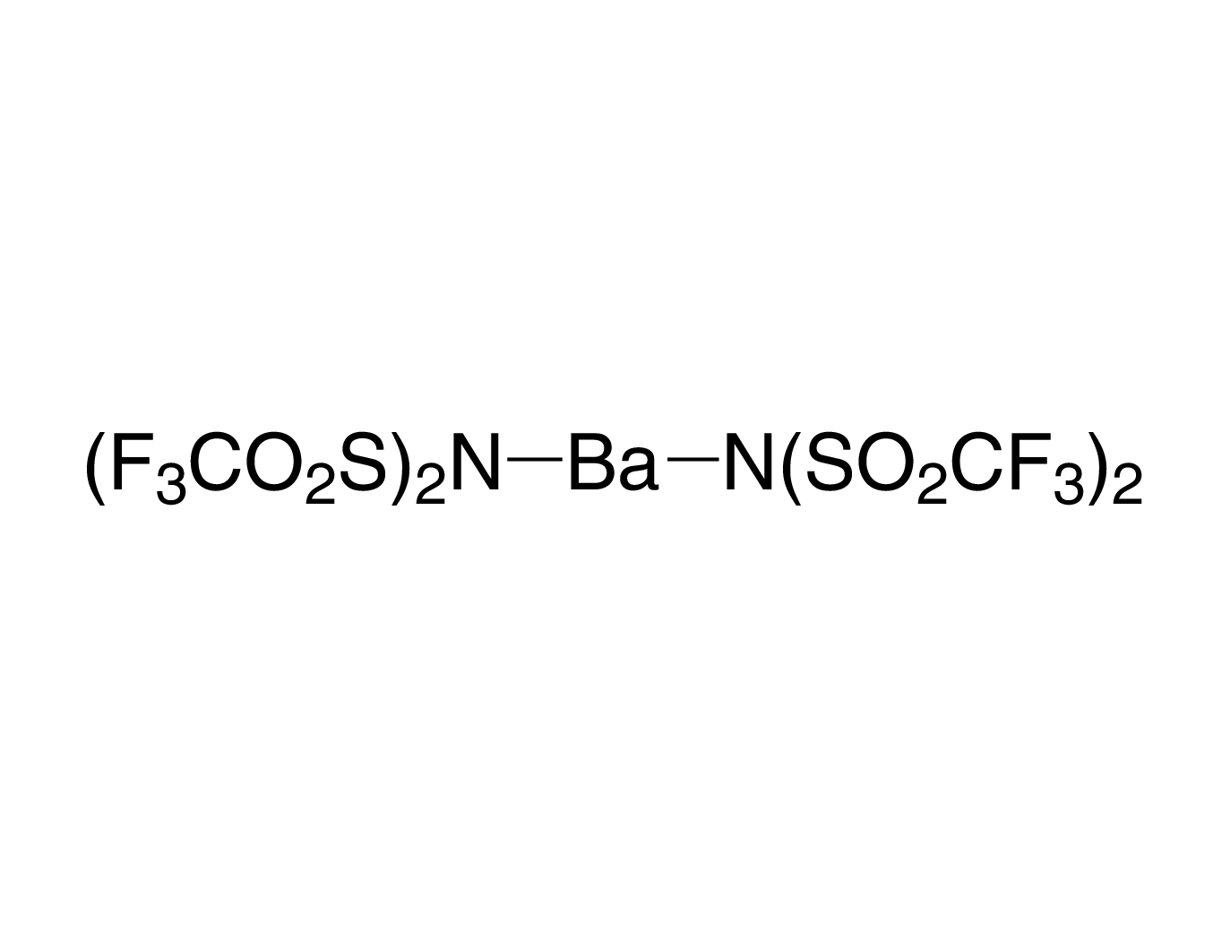 Barium trifluoromethanesulfonimide, min. 97%